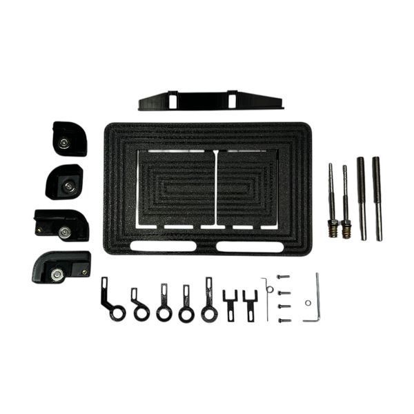 Ukryty przycisk mechaniczny - czarny